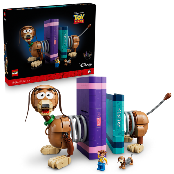 LEGO® | Disney and Pixar Toy Story Slinky Dog Bookends