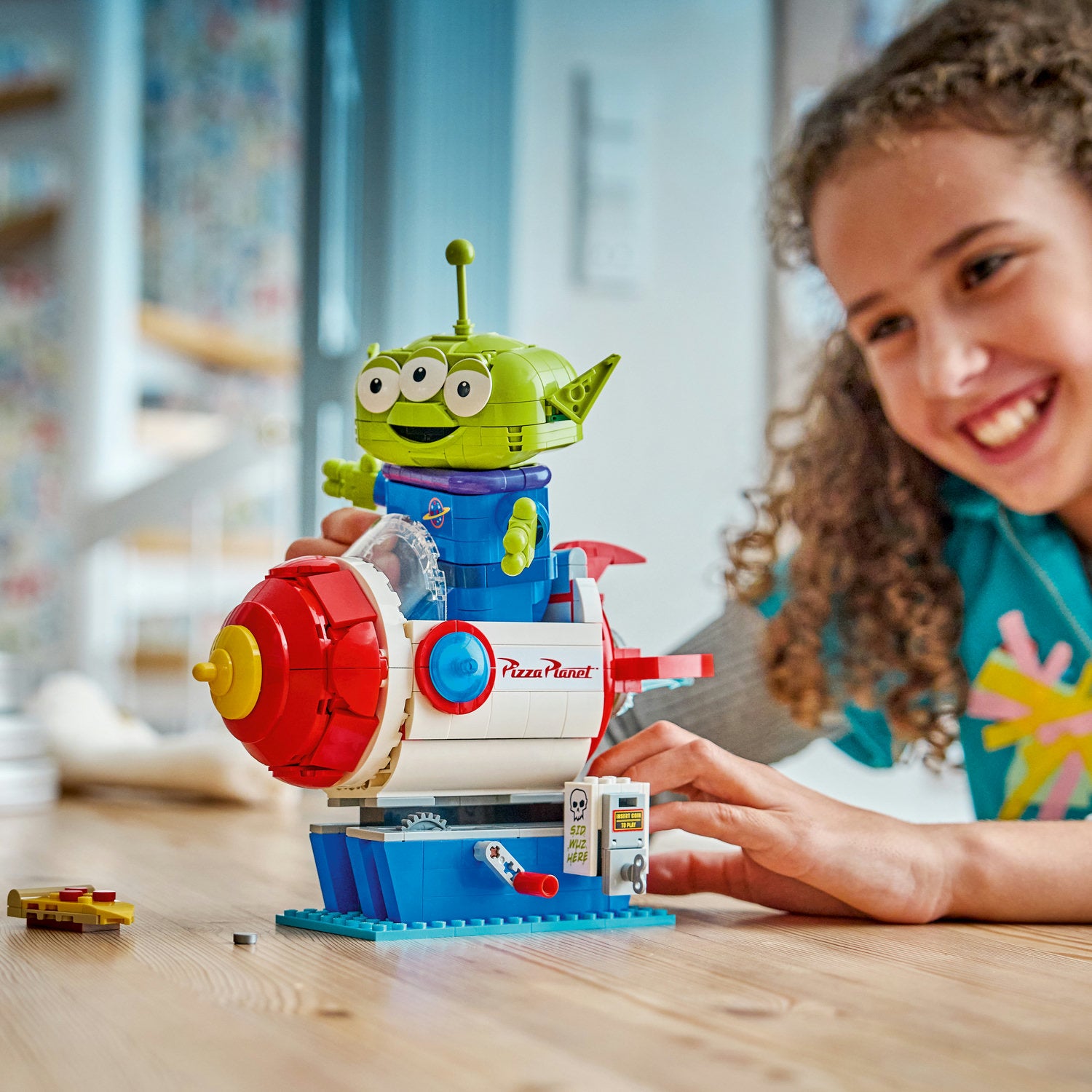 LEGO® | Disney and Pixar Toy Story Alien with Pizza Planet Rocket