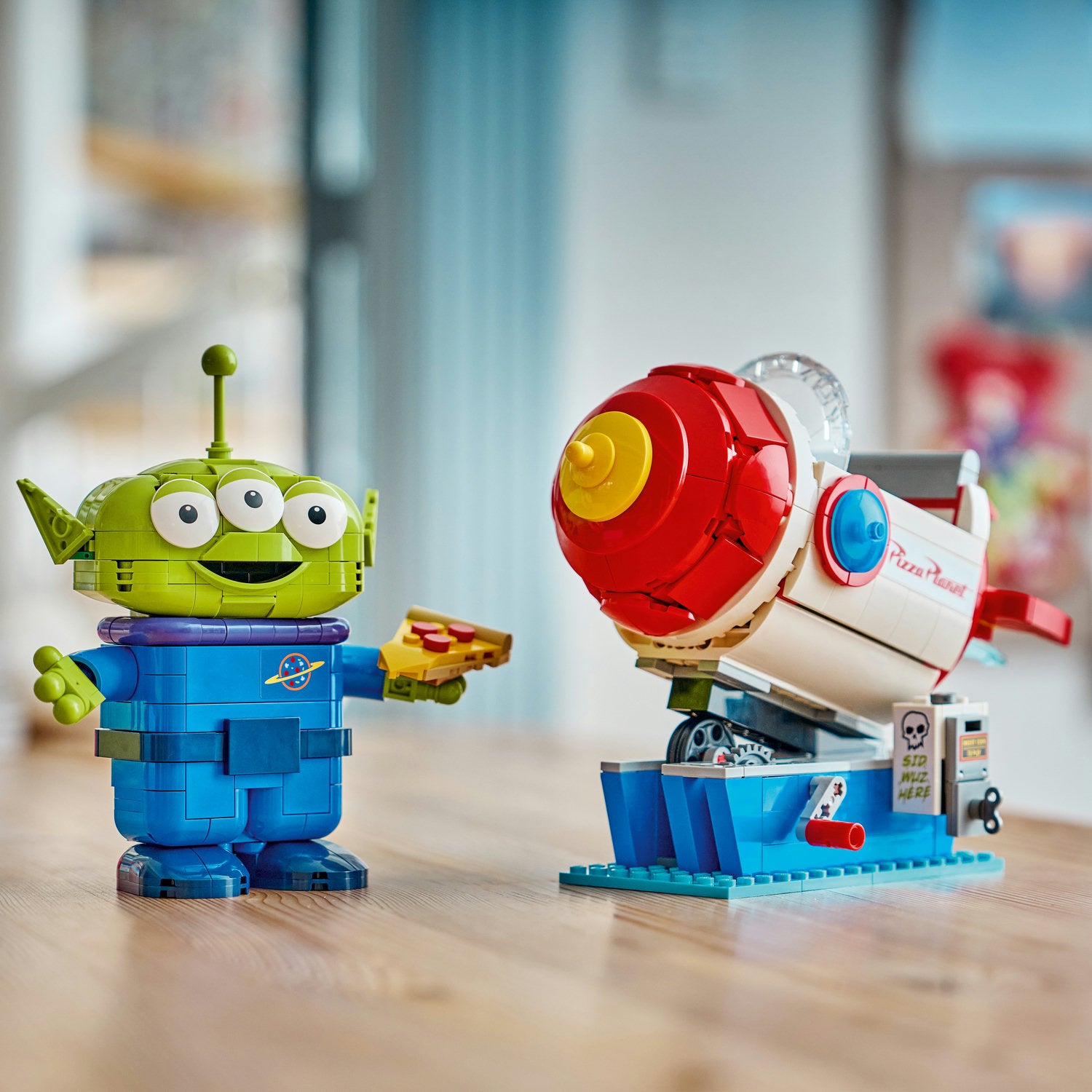 LEGO® | Disney and Pixar Toy Story Alien with Pizza Planet Rocket