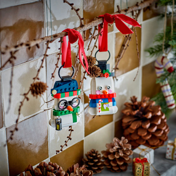 LEGO® Snowman Ornaments