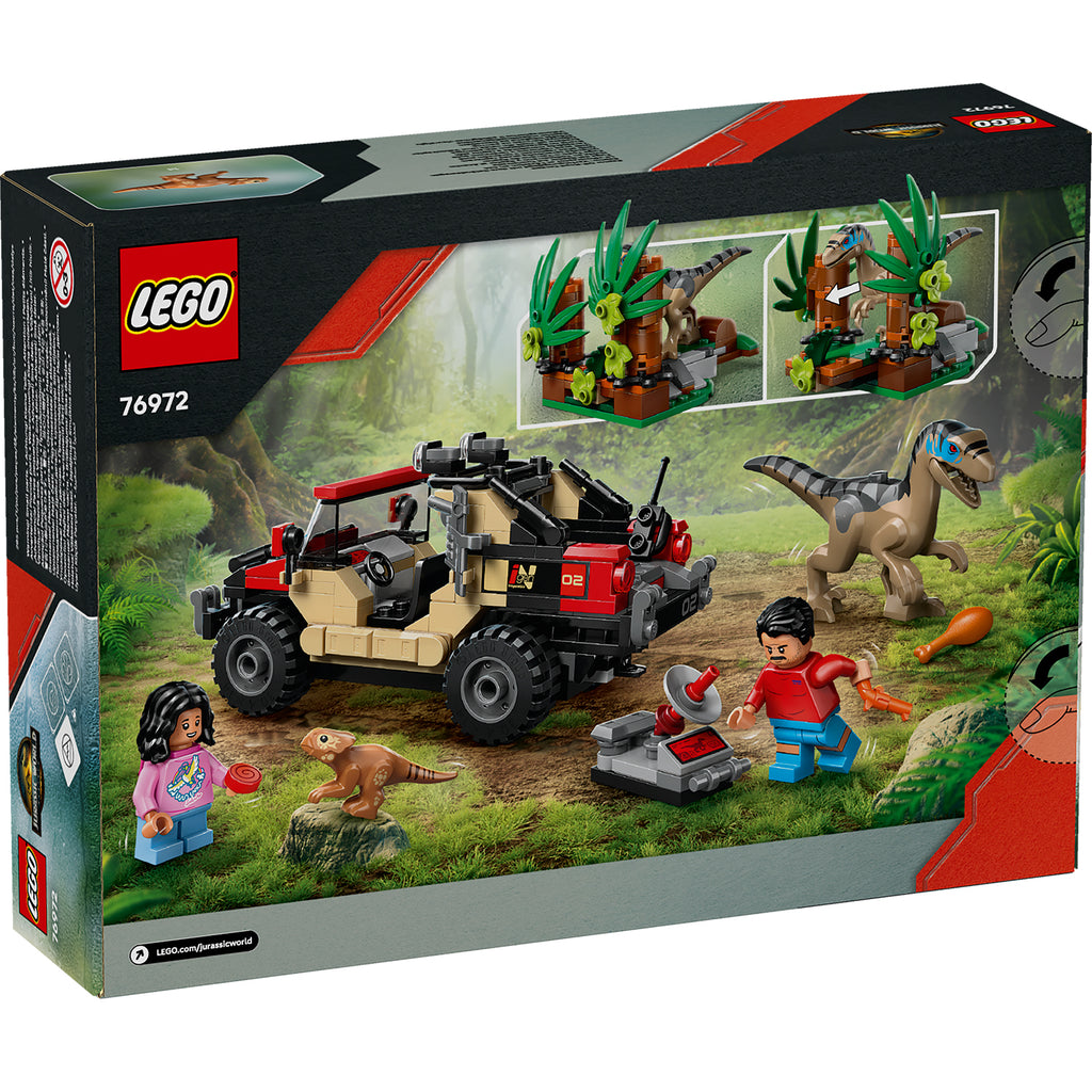 LEGO® Jurassic World Raptor Off-Road Escape – AG LEGO® Certified Stores