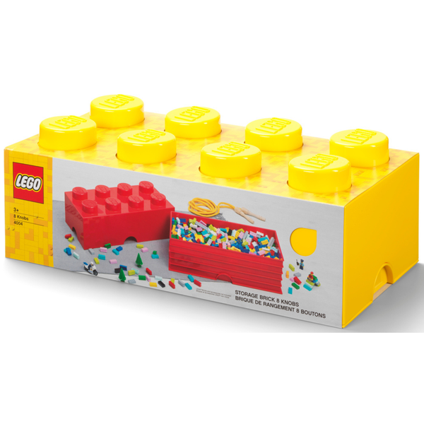 LEGO Storage Brick 8 - Yellow