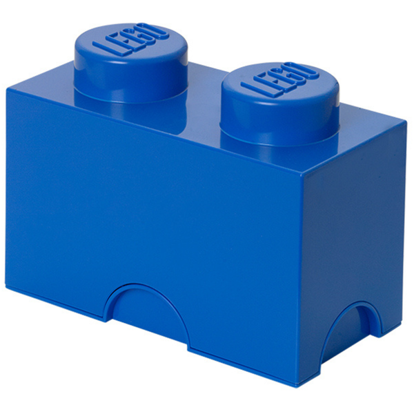 LEGO Storage Brick 2 Stud - Blue