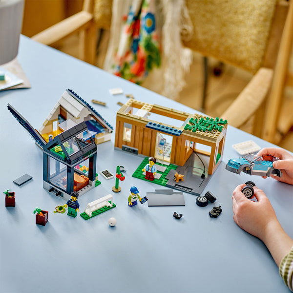 LEGO® City Family House and Electric Car