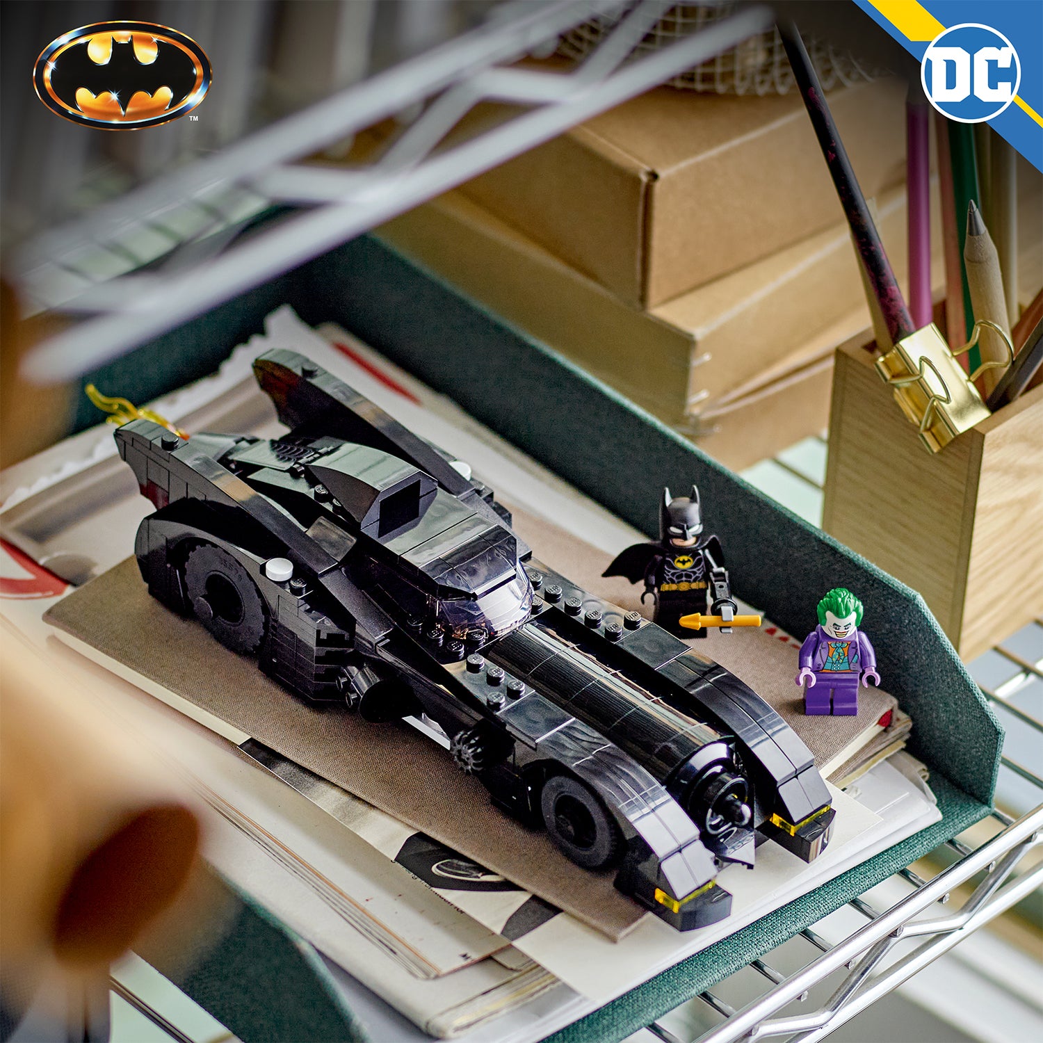 Joker car lego set online