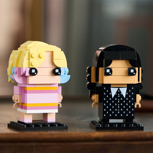 LEGO® BrickHeadz™ Wednesday & Enid