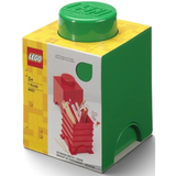 LEGO Storage Brick 1 Stud Square - Dark Green