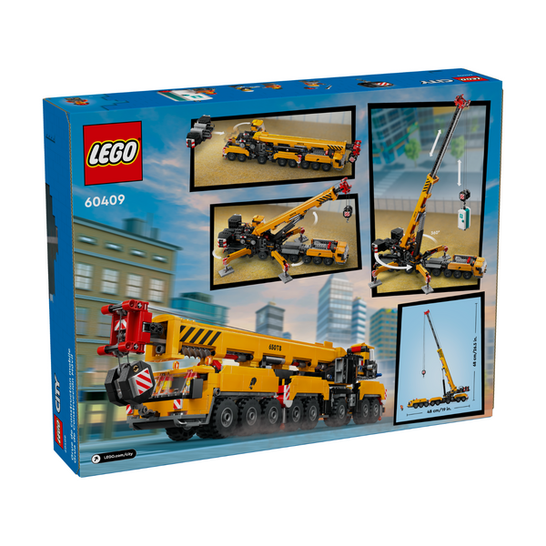LEGO City Yellow Mobile Construction Crane AG LEGO Certified Stores