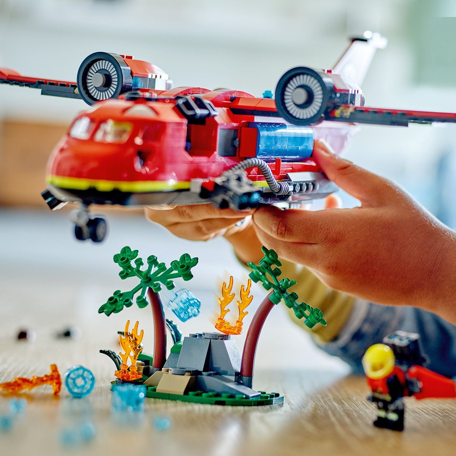 Lego city 2024 fire plane