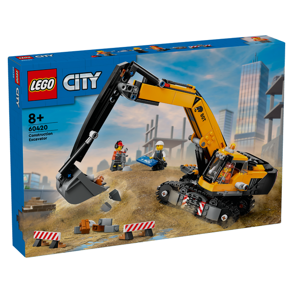 LEGO City Yellow Construction Excavator AG LEGO Certified Stores