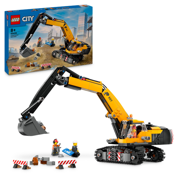 LEGO® City Yellow Construction Excavator