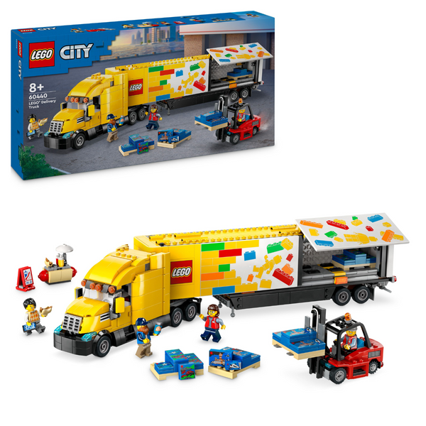 LEGO City Yellow Delivery Truck AG LEGO Certified Stores