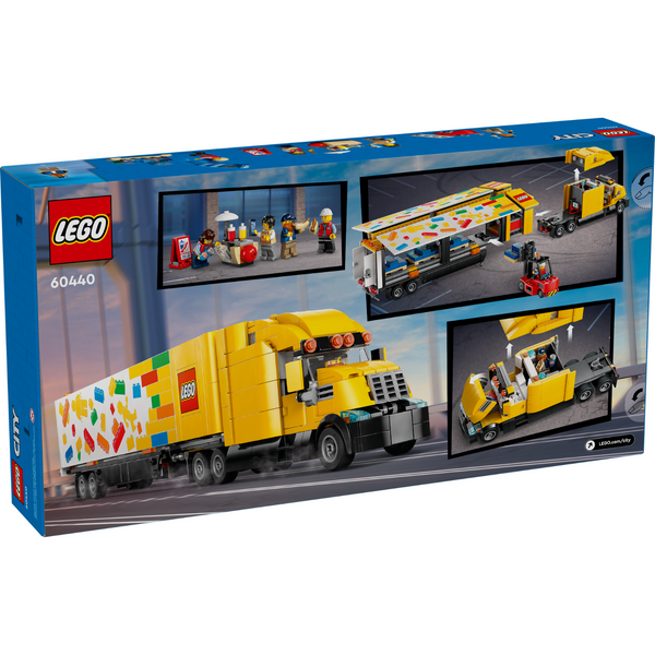 LEGO® City Yellow Delivery Truck