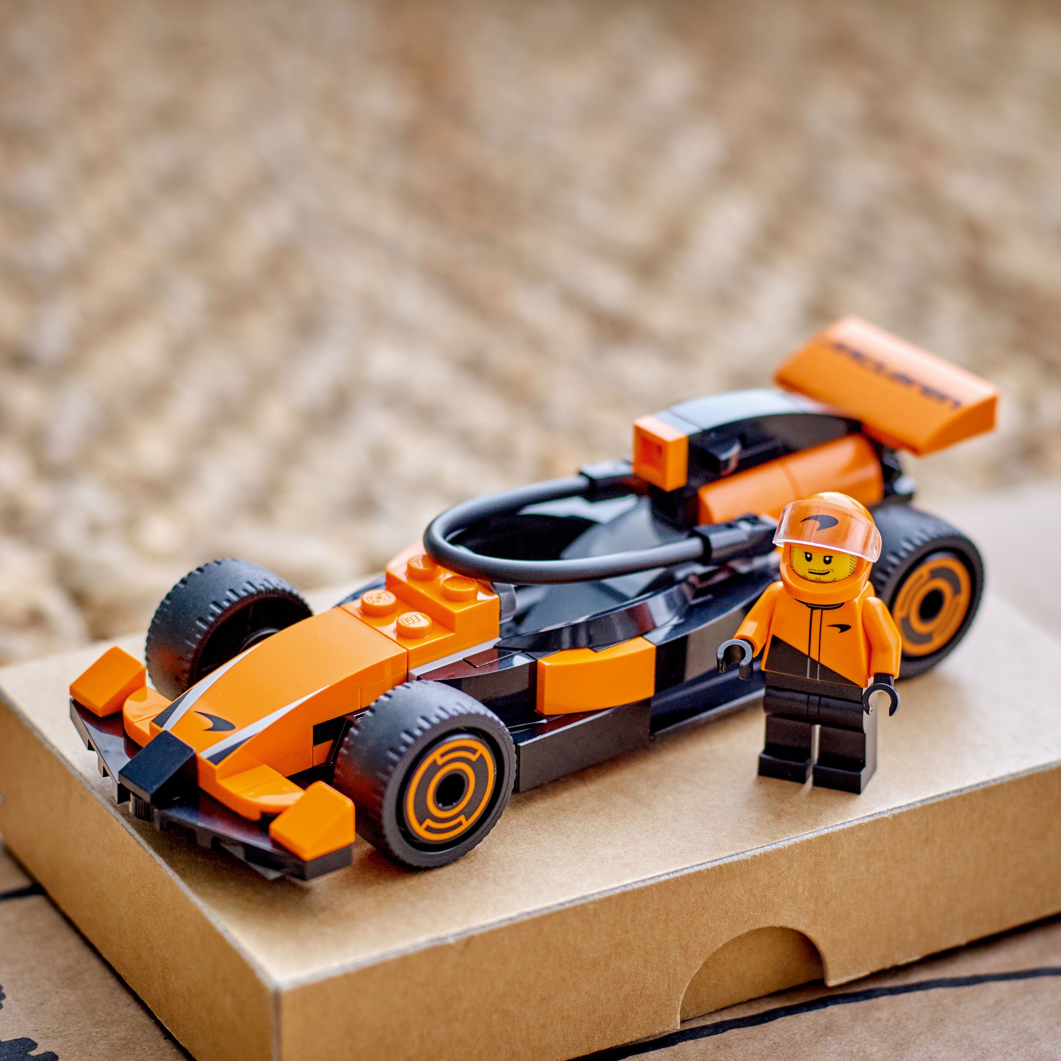 LEGO® City F1® Driver with McLaren Race Car – AG LEGO® Certified
