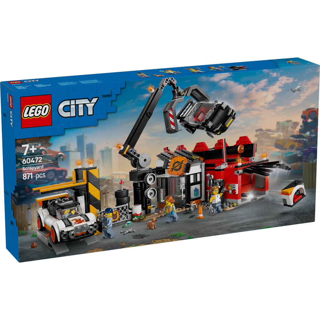 LEGO® City Scrapyard with Cars – AG LEGO® Certified Stores