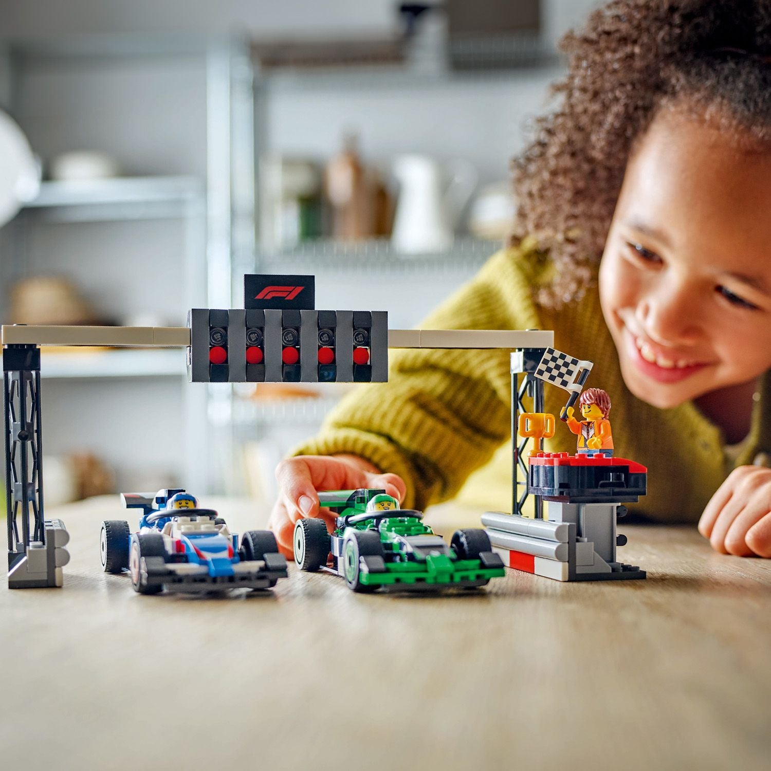 LEGO® City F1® Grid with VCARB & Sauber Race Cars – AG LEGO