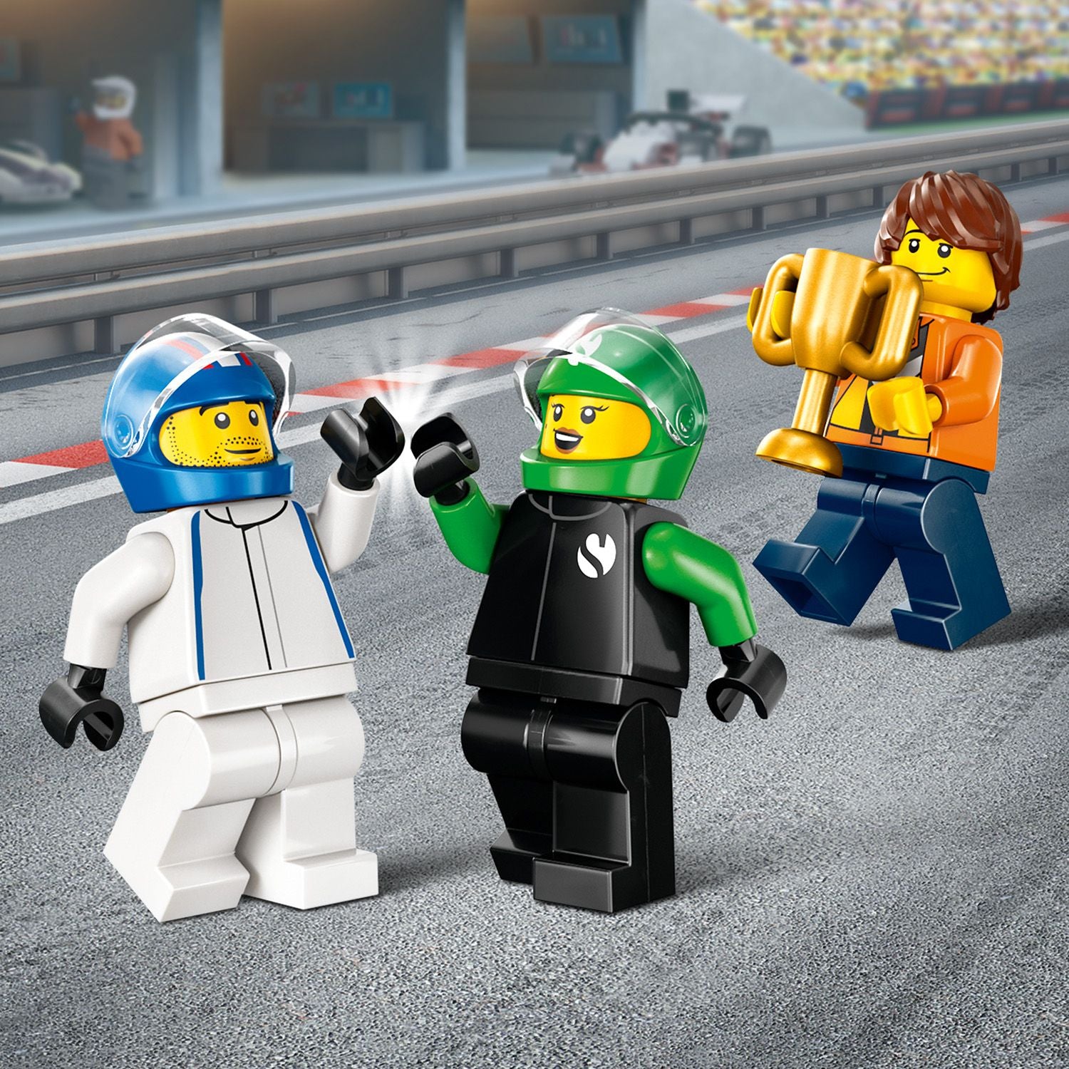 LEGO® City F1® Grid with VCARB & Sauber Race Cars – AG LEGO