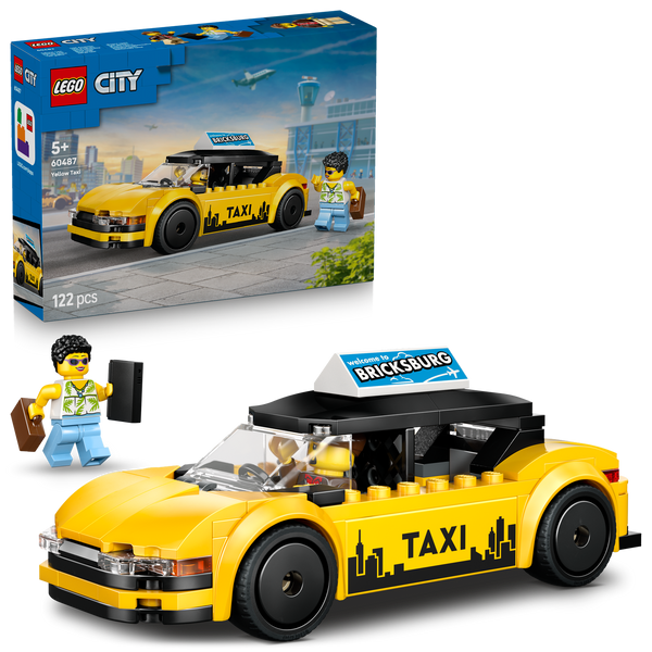 LEGO® City Yellow Taxi