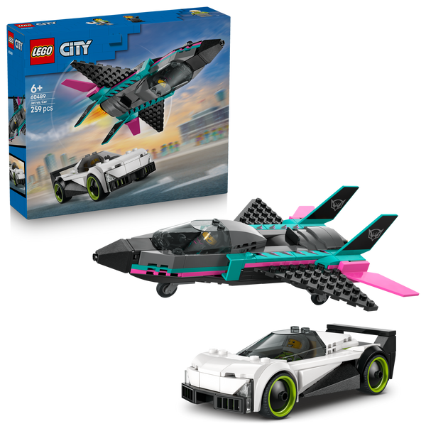LEGO® City Jet vs. Car
