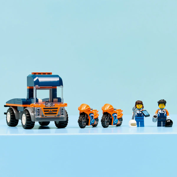 LEGO® City Motorcycle Transporter