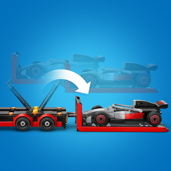 LEGO® City F1® Display Truck with Audi F1® Race Car
