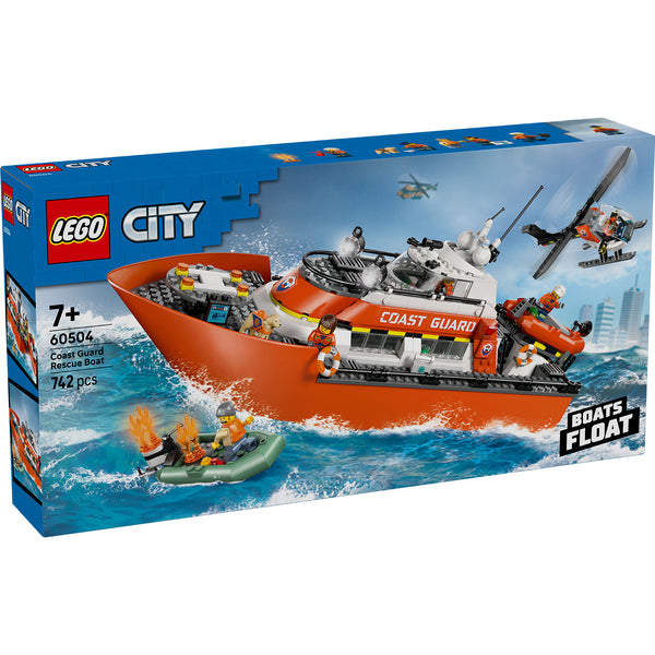 LEGO® City Coast Guard Rescue Boat & Helicopter