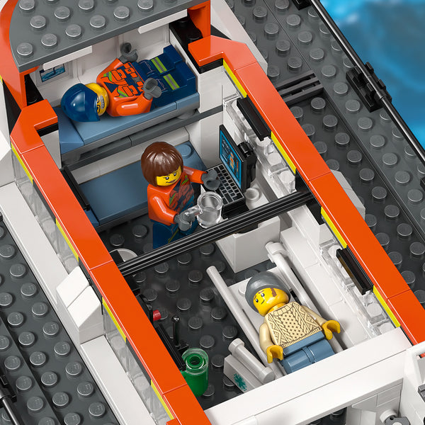 LEGO® City Coast Guard Rescue Boat & Helicopter