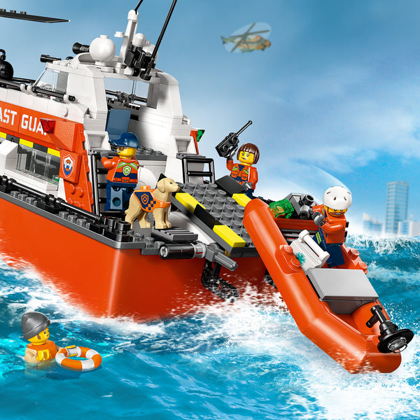 LEGO® City Coast Guard Rescue Boat & Helicopter