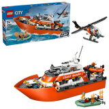 LEGO® City Coast Guard Rescue Boat & Helicopter