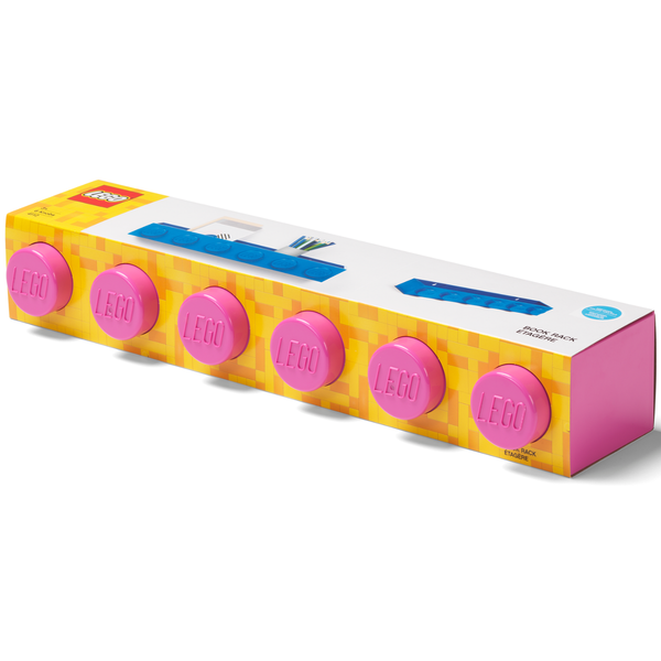 LEGO Book Rack - Pink