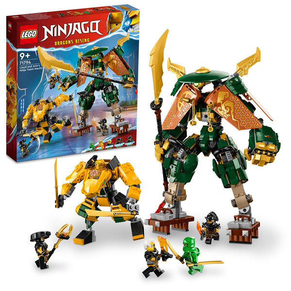 LEGO® NINJAGO® Lloyd and Arin’s Ninja Team Mechs