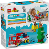 LEGO® DUPLO® Town Fire Truck with Hose and Firefighter