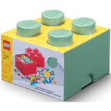 LEGO Storage Brick 4 Stud - Sand Green