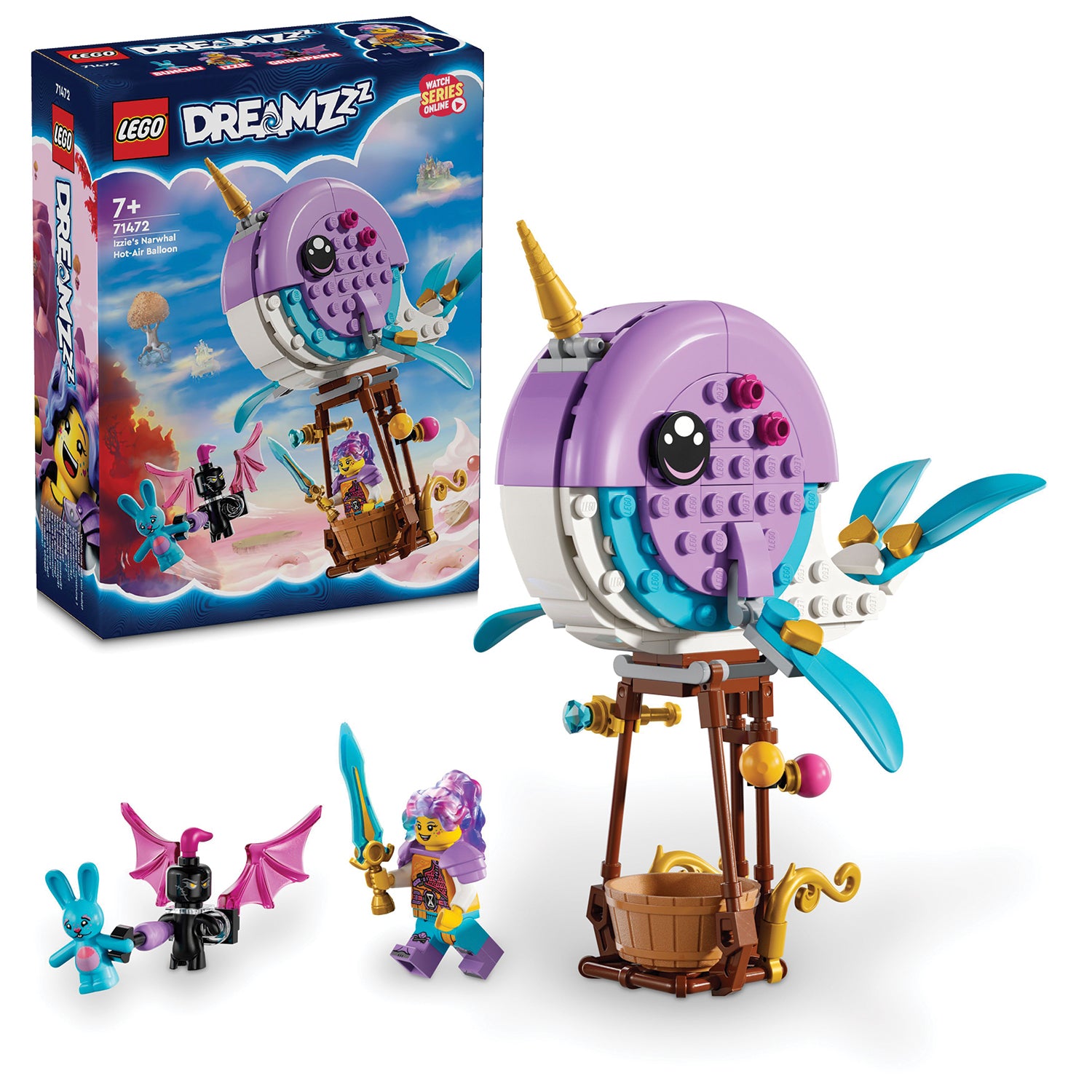 レノアール　セット LEGO® DREAMZzz™ Izzie's Narwhal Hot-Air Balloon – AG LEGO