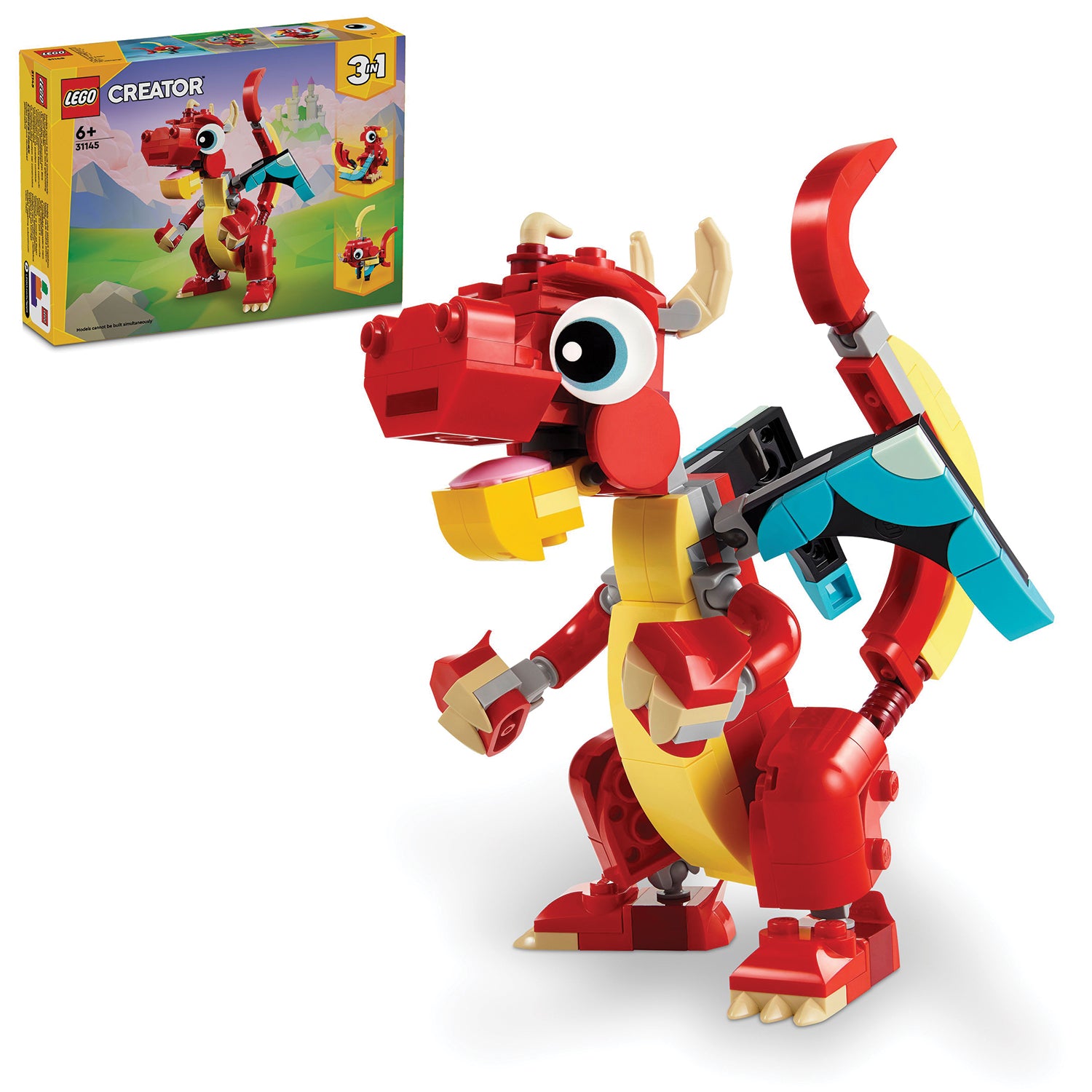 LEGO® Creator 3-in-1 Red Dragon – AG LEGO® Certified Stores