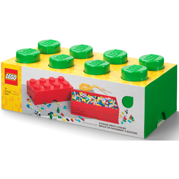 LEGO Storage Brick 8 - Dark Green