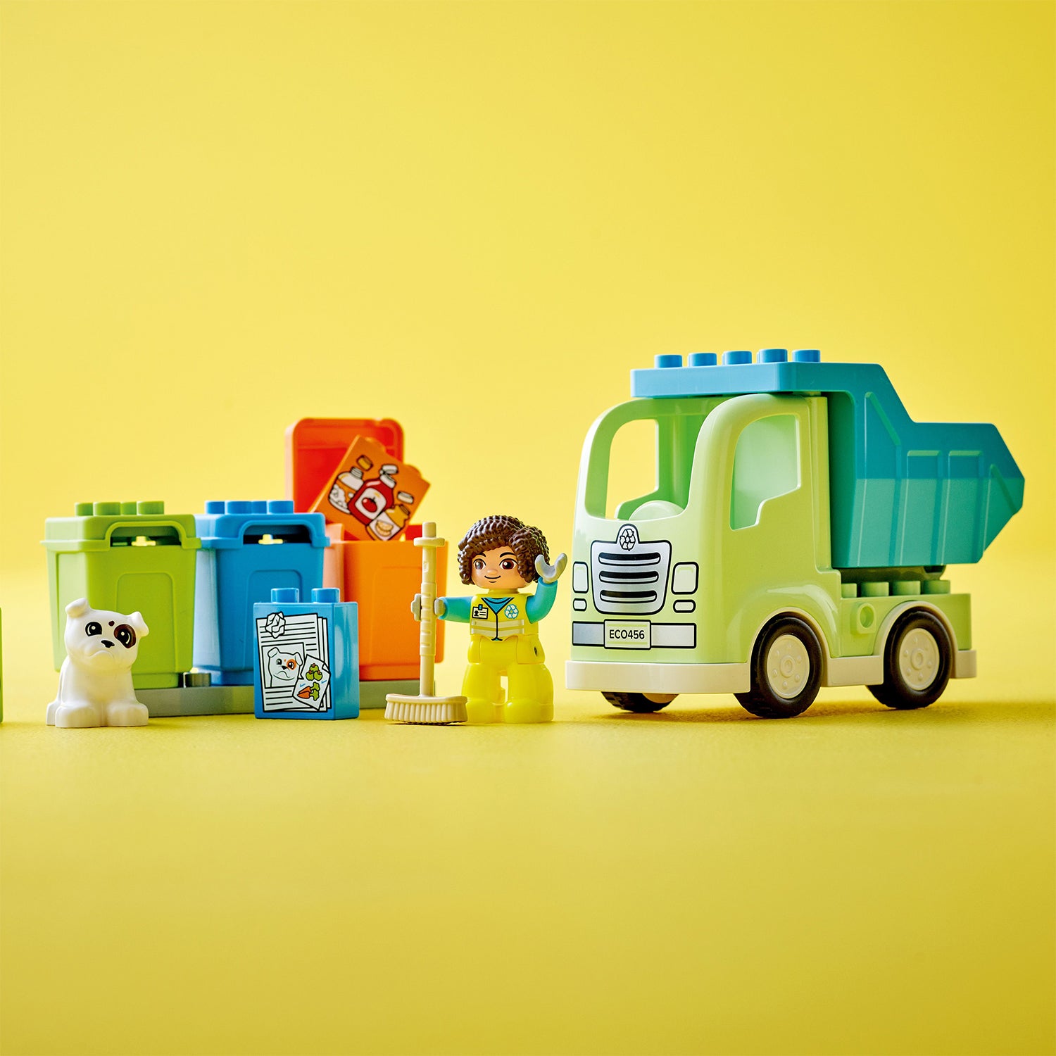 Lego duplo 2025 recycling truck