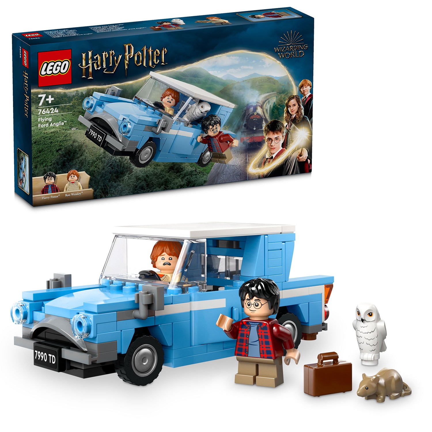 Harry potter lego car in tree hot sale