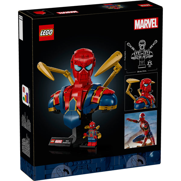 LEGO® Marvel Iron Spider-Man Bust – AG LEGO® Certified Stores