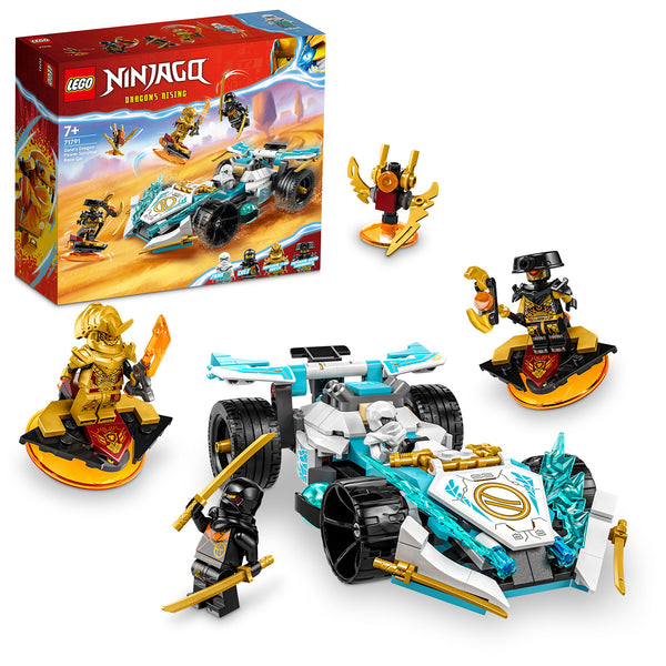 LEGO® NINJAGO® Zane’s Dragon Power Spinjitzu Race Car