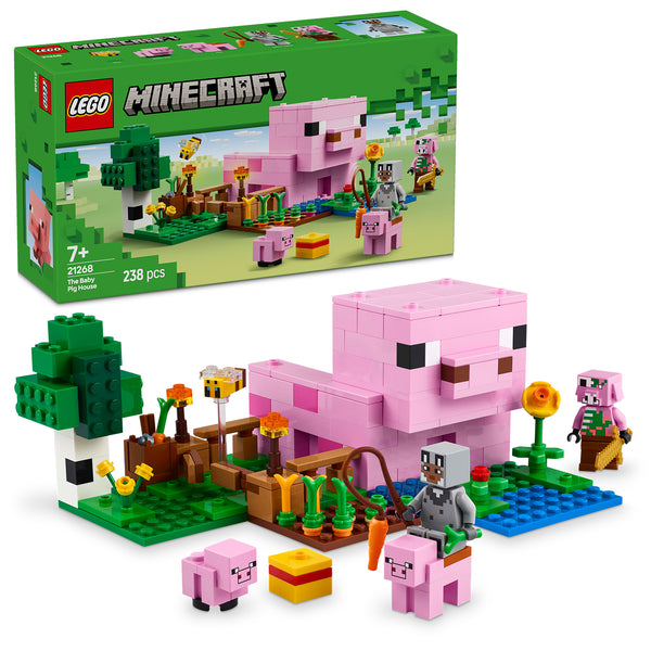 LEGO® Minecraft® The Baby Pig House – AG LEGO® Certified Stores