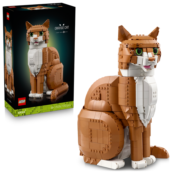 LEGO® Ideas Orange Cat