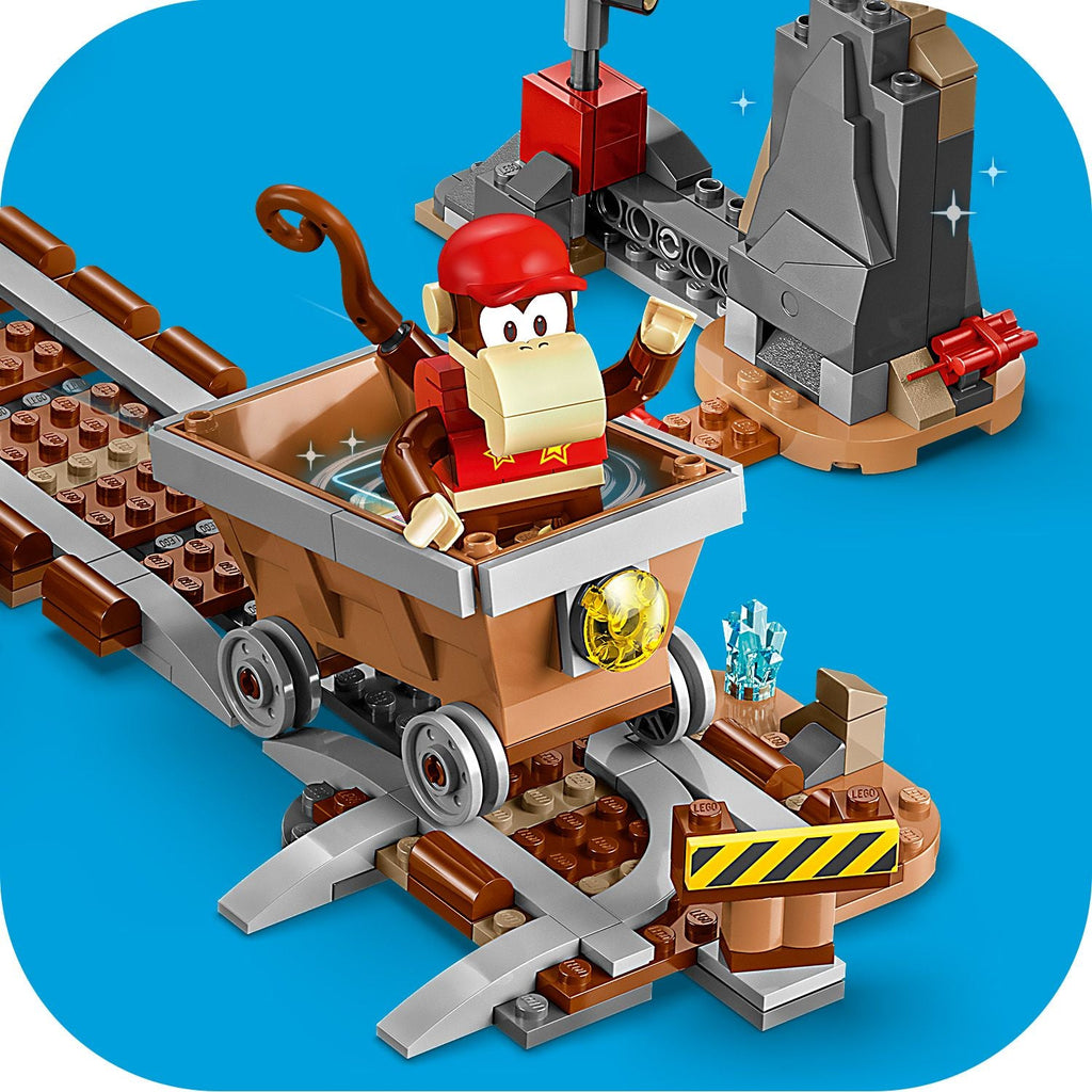 LEGO® Super Mario™ Diddy Kong's Mine Cart Ride Expansion Set – AG LEGO ...