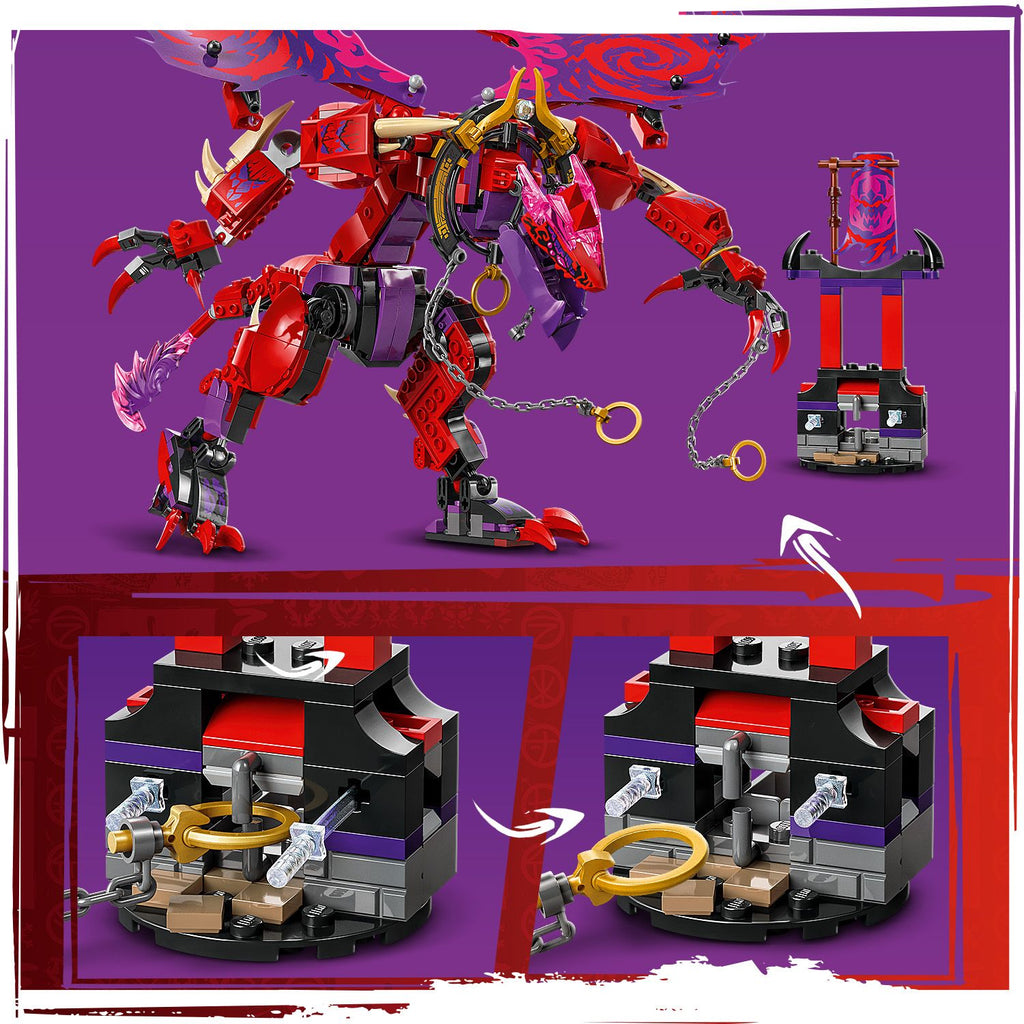 LEGO® NINJAGO® Thunderfang Dragon of Chaos – AG LEGO® Certified Stores