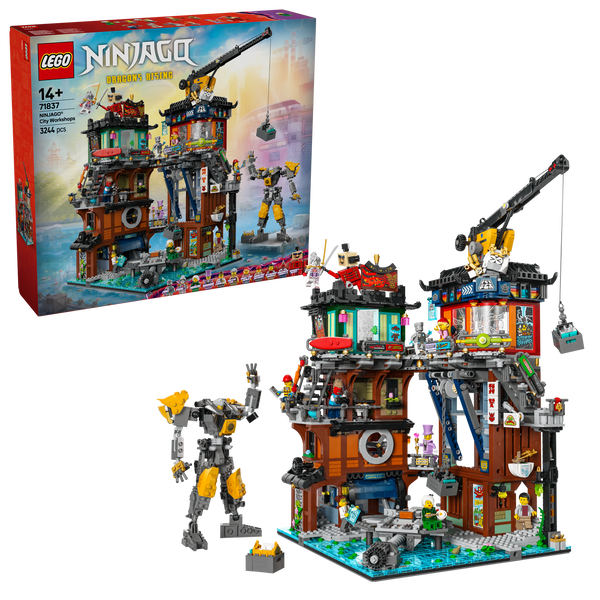 Ninjago Movie Ninjago City Gardens Instructions Lego Ninjago City