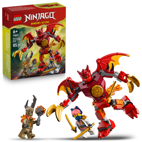 LEGO® NINJAGO® Kai’s Dragon Mech Battle Pack