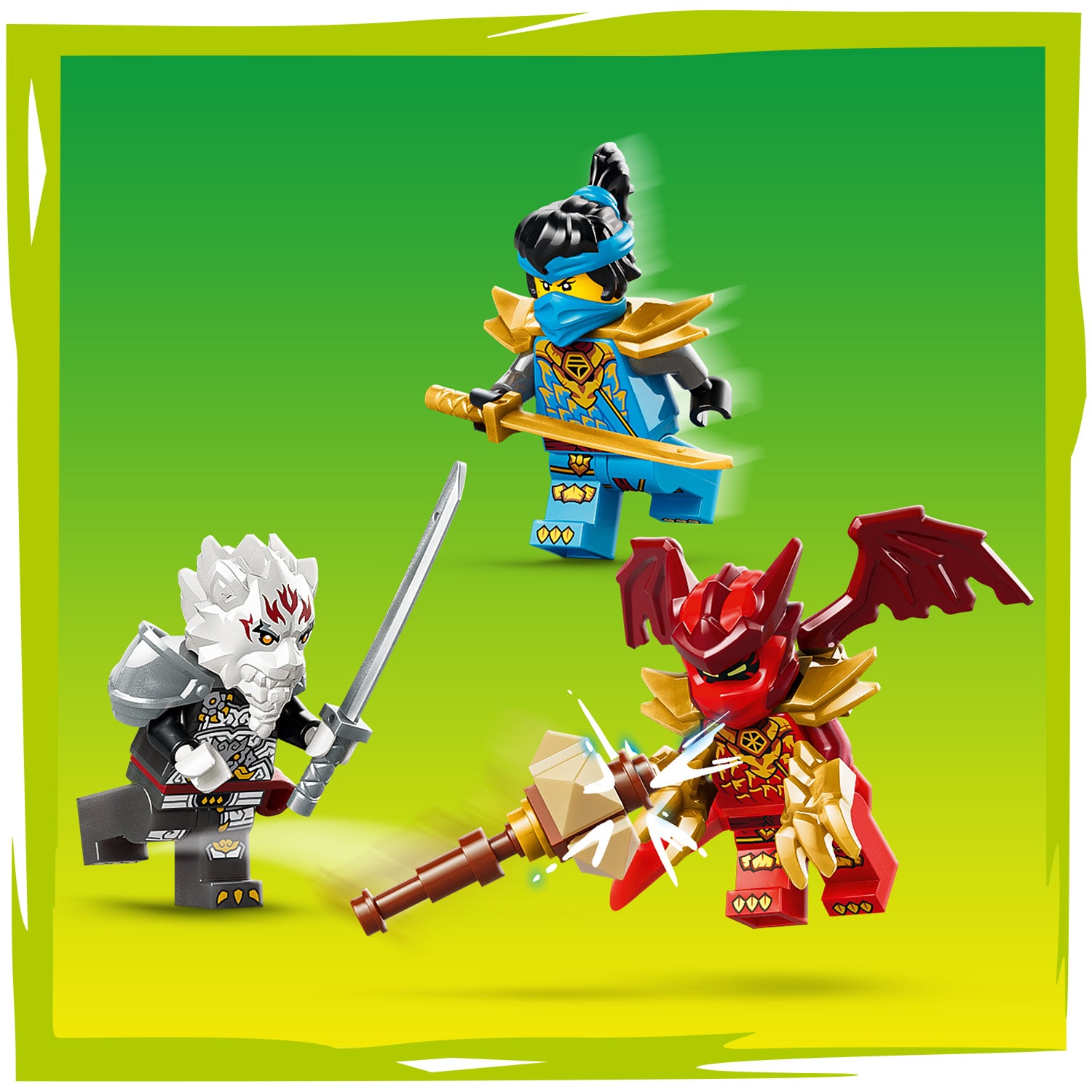 LEGO® NINJAGO® Zilvar and Grimtak the Dragon Beast – AG LEGO