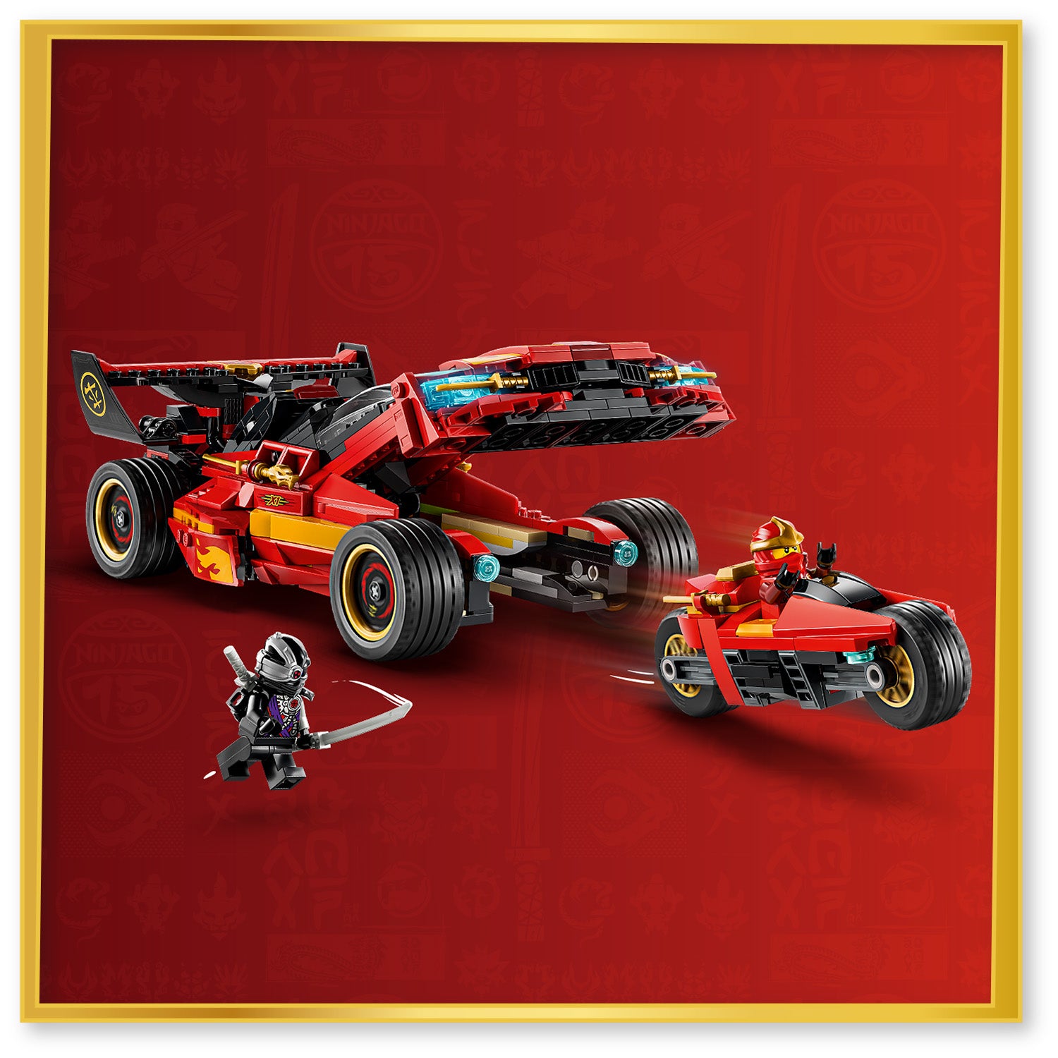 LEGO® NINJAGO® X-1 Ninja Charger 15th Anniversary – AG LEGO