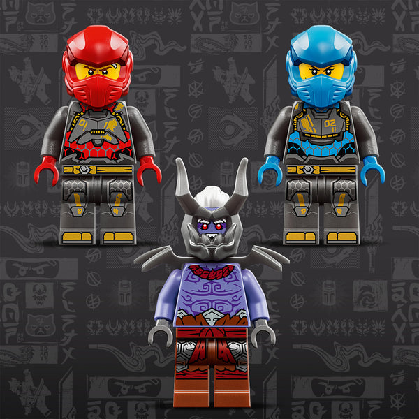 LEGO® NINJAGO® The Twin Titan Mechs