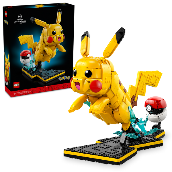 LEGO® Pokémon™ Pikachu and Poké Ball